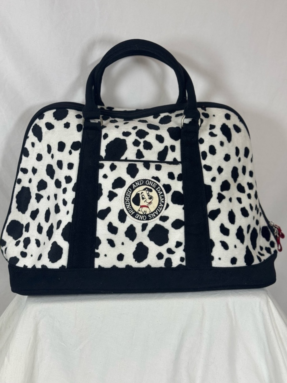 Disney 101 Dalmatians black and white cosplay plush dome bag